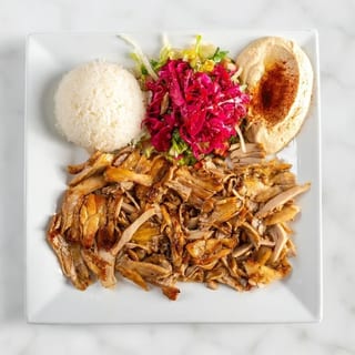 CHICKEN SHAWARMA PLATE